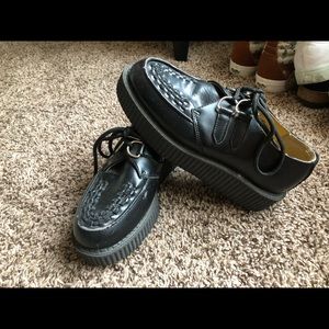 T.U.K Shoes - Plain Black TUK Creepers | Will take offers T.U.K Shoes - Plain Black TUK Creepers | Will take offers